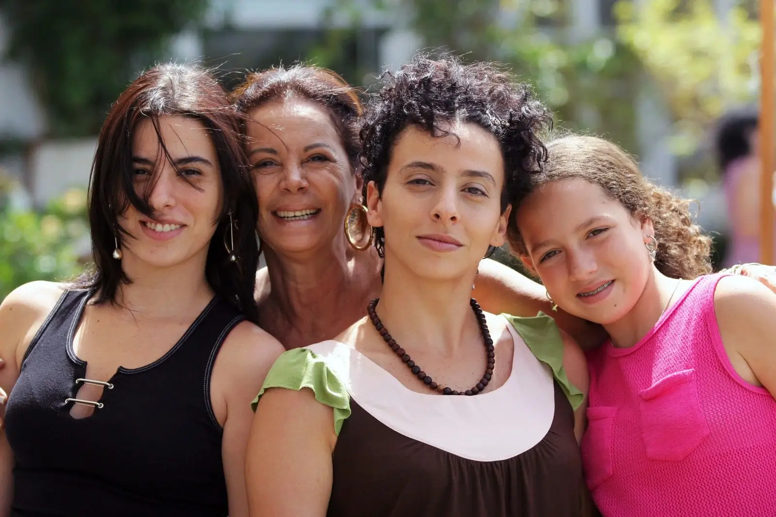 Women across different life stages standing together outdoors, representing health, hormonal balance, and vitality after age 30.