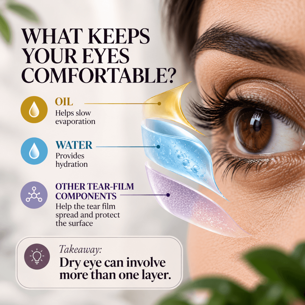 dry eyes in perimenopause