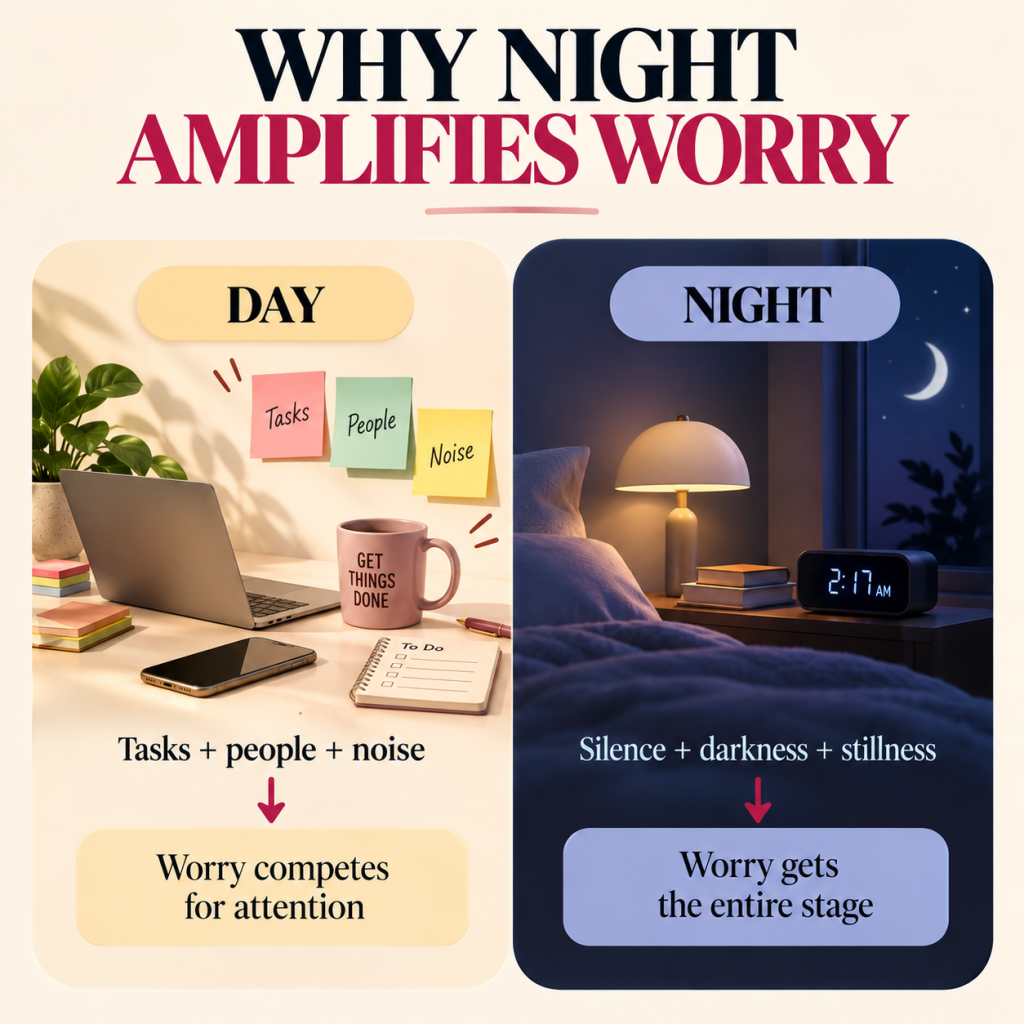 Perimenopause Anxiety at Night