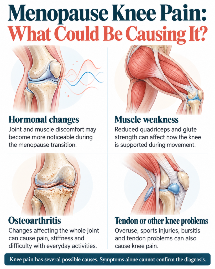 Menopause Knee Pain: Hormones, Joints or Something Else?